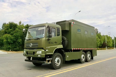 東風排半六驅炊事車 6×6戶外餐廚車 可滿足300人就餐的戶外移動廚房